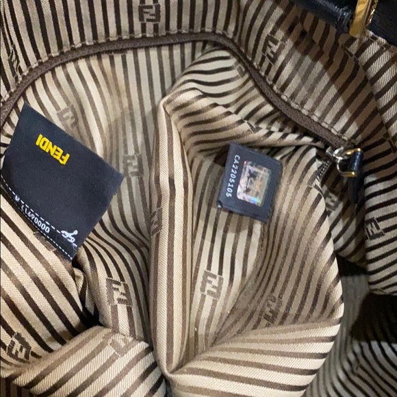 Fendi leather bag / tote - Picture 3 of 10